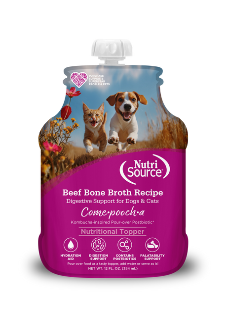 NutriSource Come-Pooch-a Beef Broth Recipe