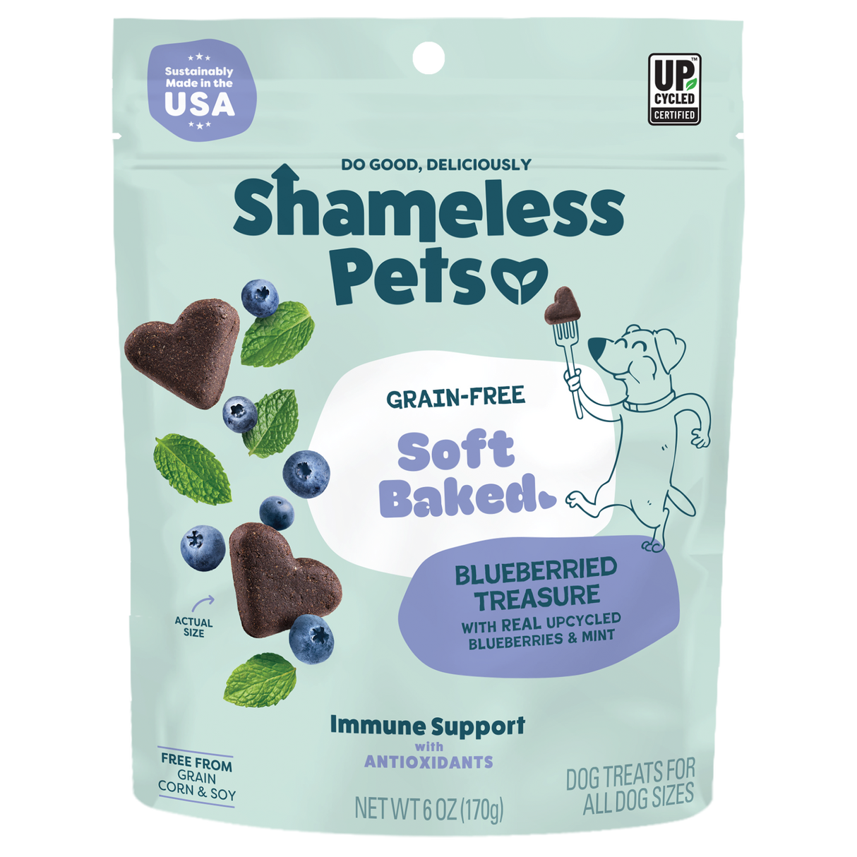 Shameless Pets Blueberry Crunchy Cat Treats