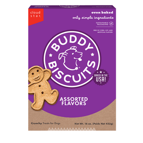 Buddy Biscuit Crunchy Whole Grain Dog Treats
