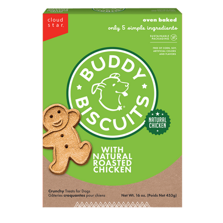 Buddy Biscuit Crunchy Whole Grain Dog Treats