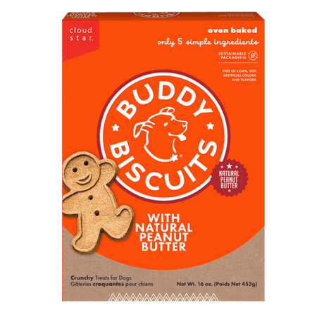Buddy Biscuit Crunchy Whole Grain Dog Treats
