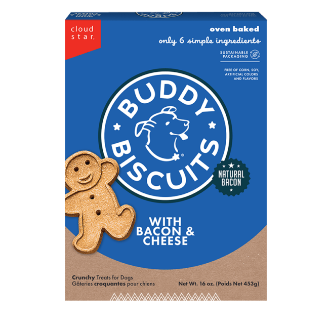 Buddy Biscuit Crunchy Whole Grain Dog Treats