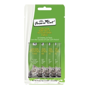Fussie Cat Puree 4 pack Tube Grain Free Cat Treats