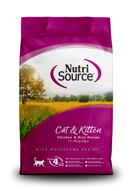 NutriSource® Cat & Kitten Chicken & Recipe