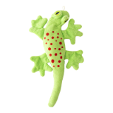 Tall Tails Plush Stuffless Lizard Dog Toy 8 in