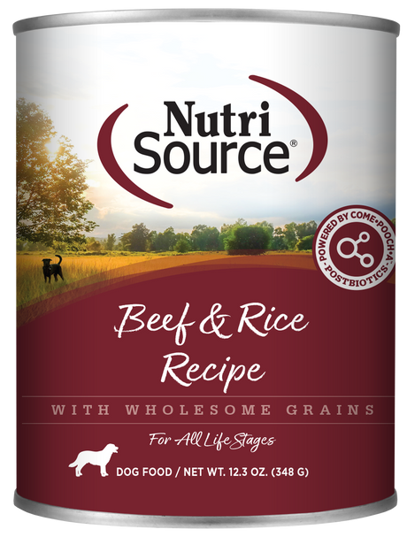 NutriSource® Beef & Rice Recipe Dog Food