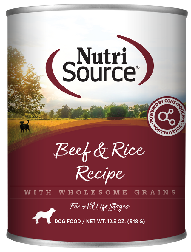 NutriSource® Beef & Rice Recipe Dog Food