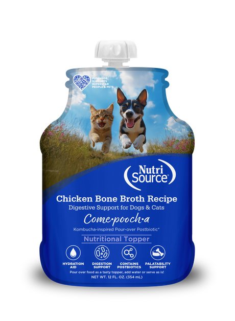 NutriSource Come-Pooch-a Chicken Broth Recipe