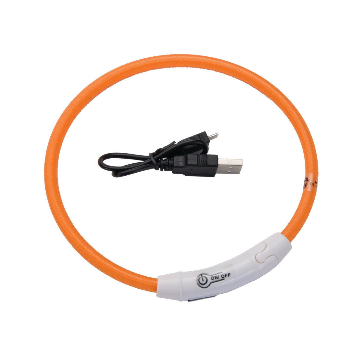 USB Light Up Neck Ring Blue: 16"