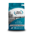 NutriSource Chicken & Pea Recipe Grain Free Dog Food, 4lb
