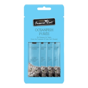 Fussie Cat Puree 4 pack Tube Grain Free Cat Treats
