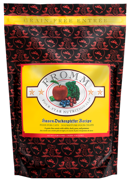 Fromm 4 Star Hasen Duckenpfeffer Dry Cat Food