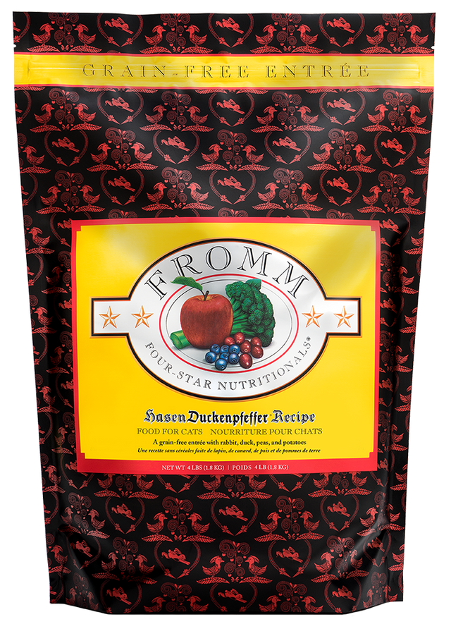 Fromm 4 Star Hasen Duckenpfeffer Dry Cat Food