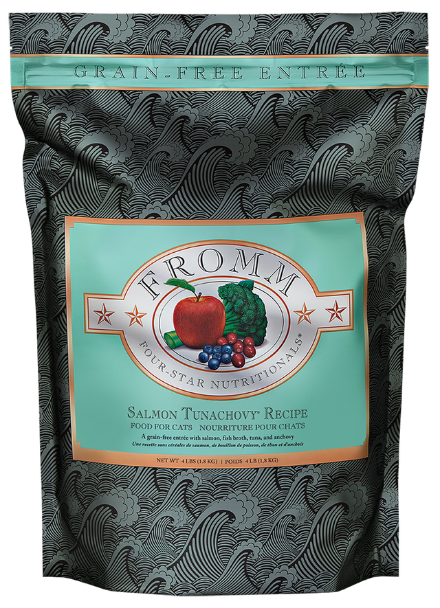 Fromm 4 Star Salmon Tunachovy Dry Cat Food