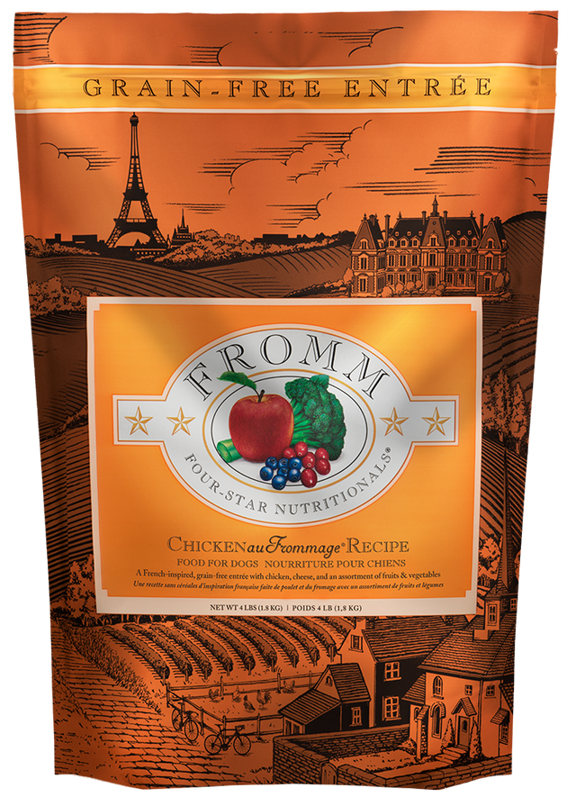 Fromm 4 Star Chicken au Frommage Grain Free Dry Dog Food