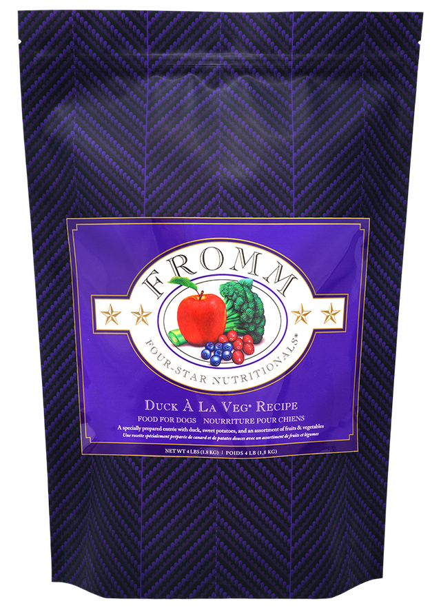 Fromm 4-Star Duck A'La Veg Dry Dog Food