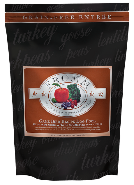 Fromm 4 Star Game Bird Grain Free Dry Dog Food