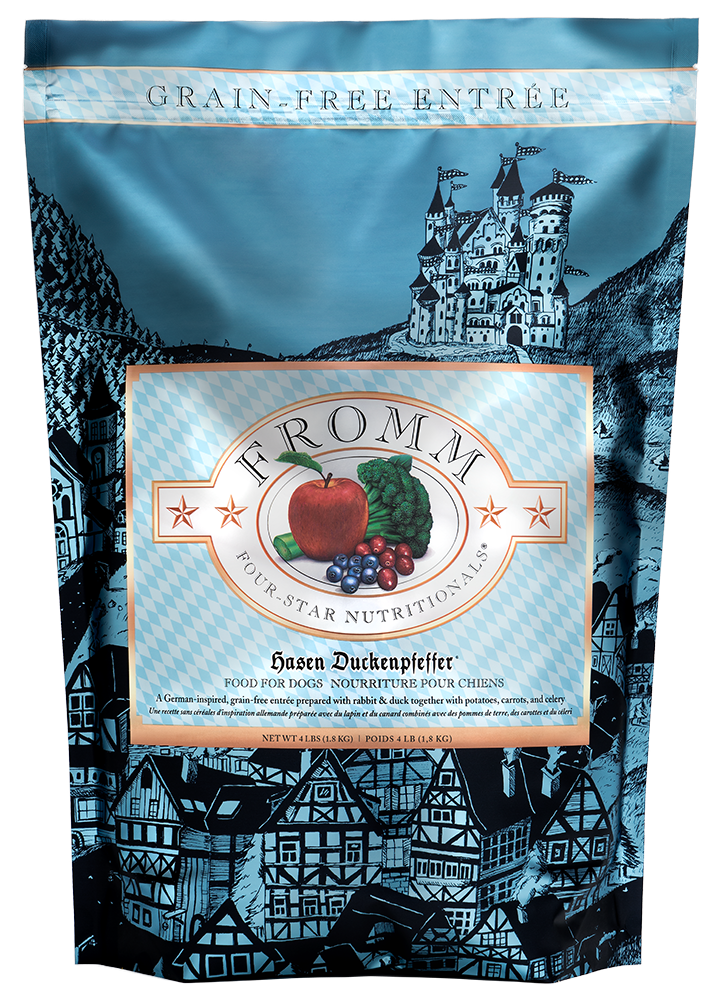 Fromm 4 Star Hasen Duckenpfeffer Grain Free Dry Dog Food