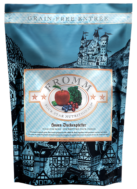 Fromm 4 Star Hasen Duckenpfeffer Grain Free Dry Dog Food
