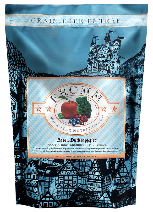 Fromm 4 Star Hasen Duckenpfeffer Grain Free Dry Dog Food