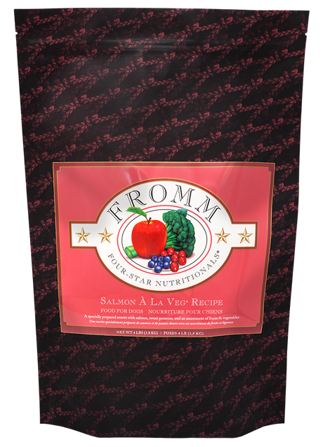 Fromm 4 Star Salmon A'La Veg Dry Dog Food