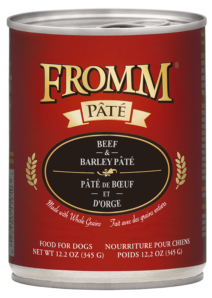 Fromm Beef Barely Pate Canned Dog Food