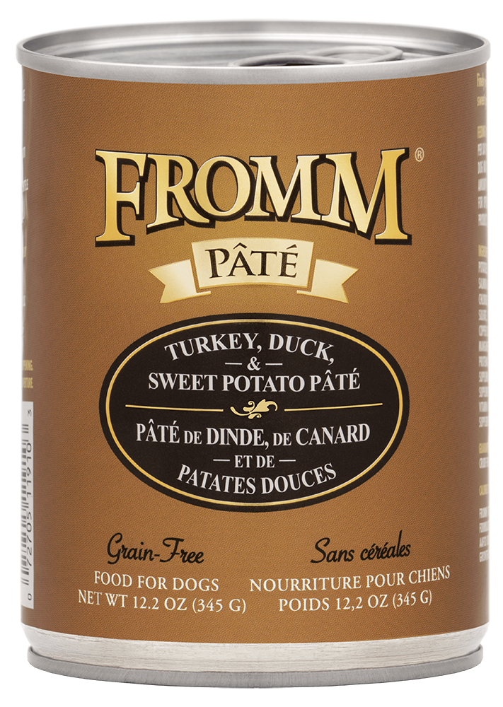 Fromm Turkey Duck Sweet Potato Pate Canned Dog Food
