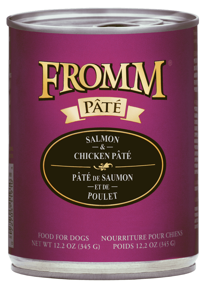 Fromm Salmon Chicken Pate Canned Dog Food