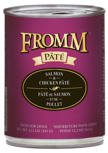 Fromm Salmon Chicken Pate Canned Dog Food