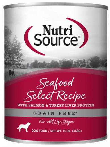 Nutrisource Grain Free Canned Dog Food: 12.3 oz