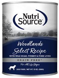 Nutrisource Grain Free Canned Dog Food: 12.3 oz