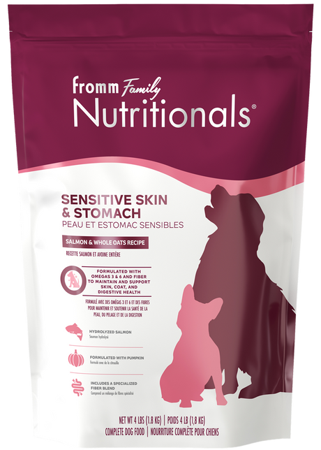 Fromm Nutritionals Sensitive Skin and Stomach Salmon Oats Dry Dog Food