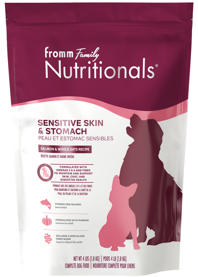 Fromm Nutritionals Sensitive Skin and Stomach Salmon Oats Dry Dog Food