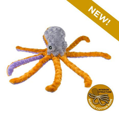 Tall Tails Rope Octopus Dog Toy: 14"