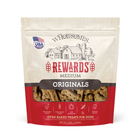 Wholesomes Rewards Whole Grain Dog Treats