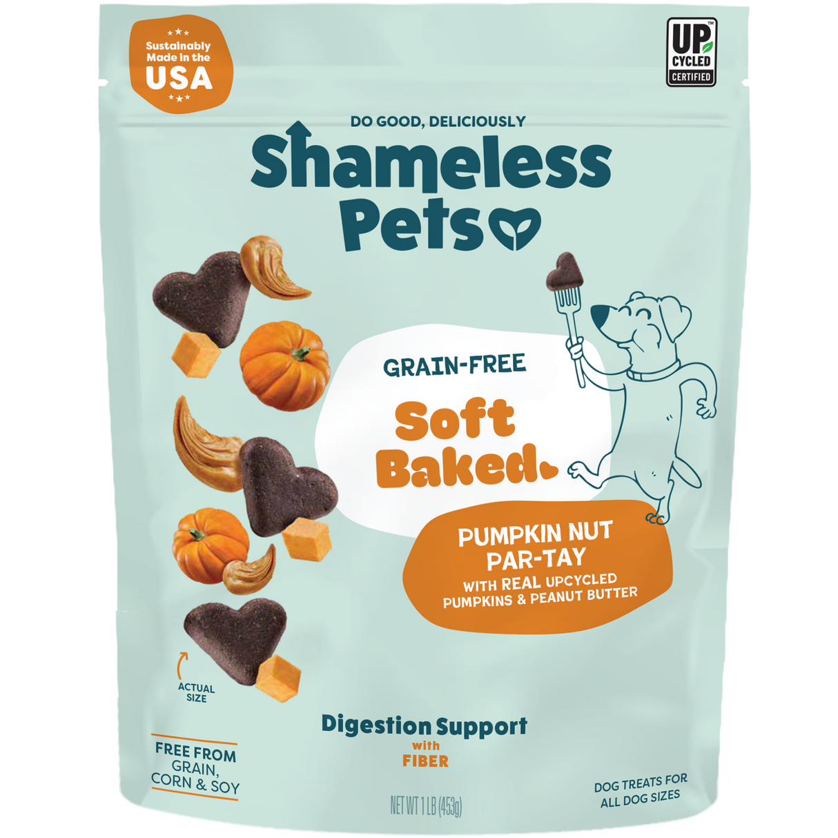 Shameless Pets Pumpkin Crunchy Cat Treats