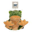 Tall Tails Plush Frog Twitchy Dog Toy: 9"