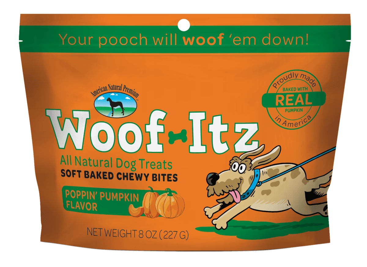 woof-itz Poppin Pumpkin Treats - 185075: 8oz