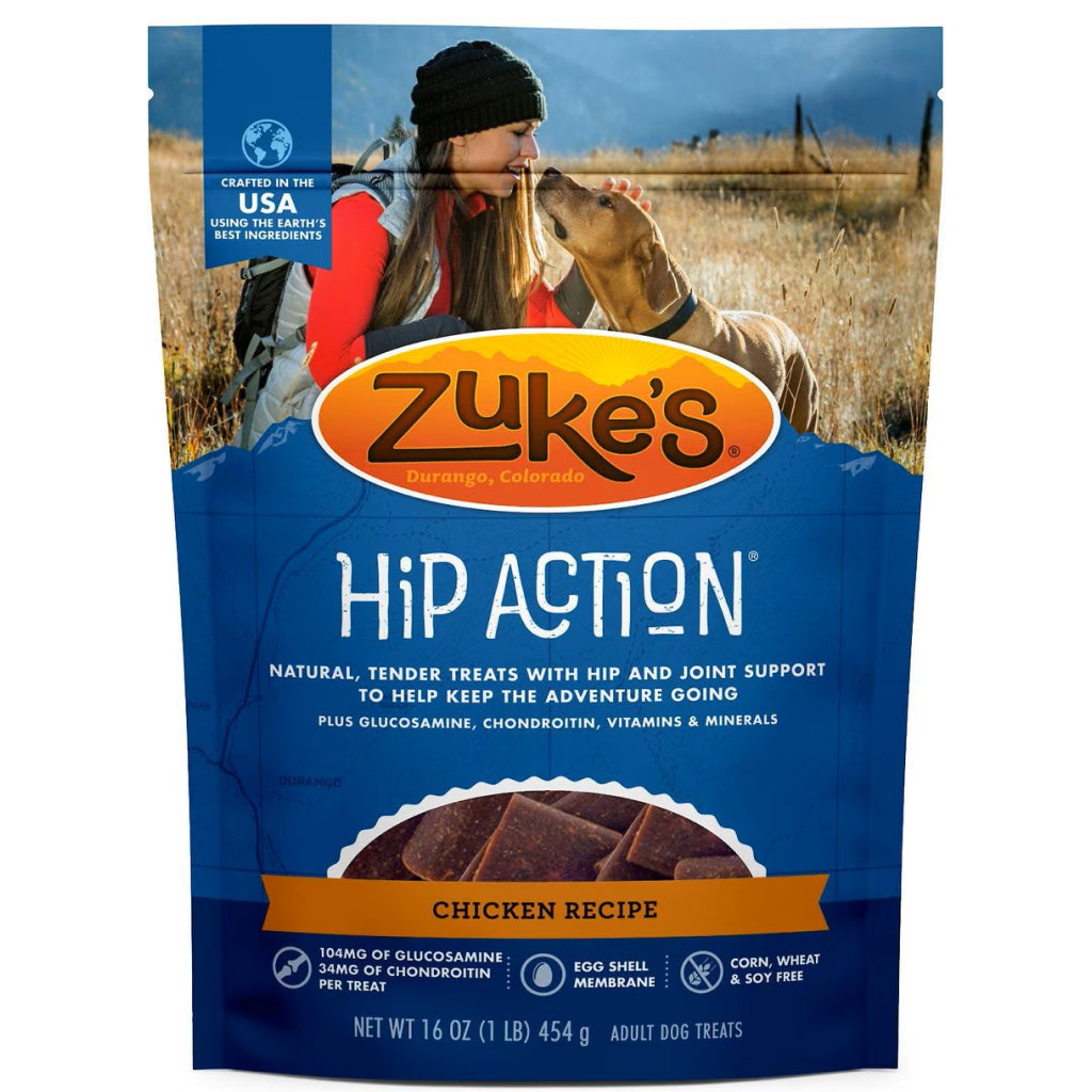 Zuke's Hip & Joint Chicken Dog Treats: 1 lb